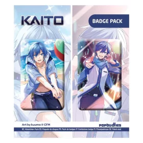 Vocaloid Button 2-Pack Kaito (Art by kuuma)
