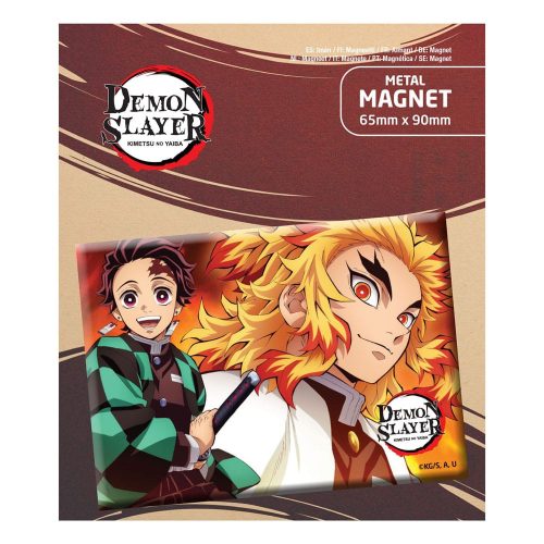 Demon Slayer: Kimetsu no Yaiba Hűtőmágnes Tanjiro & Kyojuro