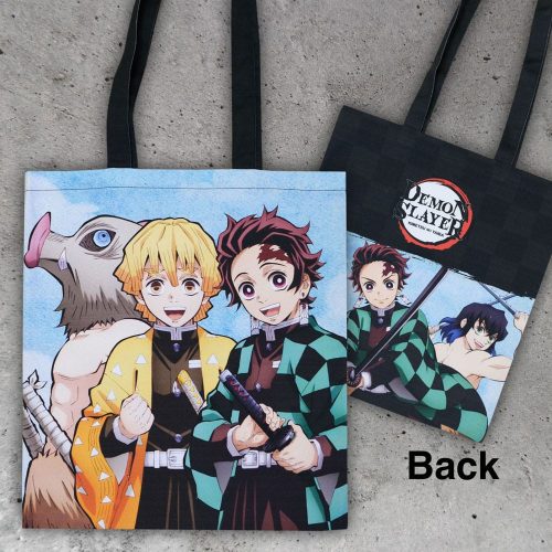 Demon Slayer: Kimetsu no Yaiba Tote Táska Inosuke, Zenitsu, Tanjiro