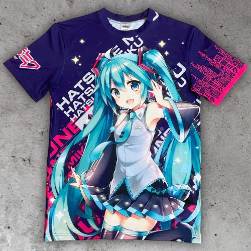 Hatsune Miku T-Shirt Expressive Vibes Size M