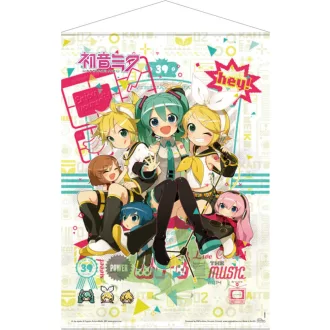 Vocaloid Wallscroll Hey! Piapro Characters 50 x 70 cm