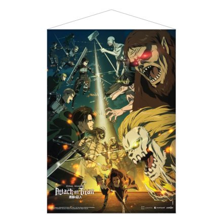Attack on Titan: The Final Season Plakát Paradis Island Vs Marley 50 x 70 cm