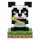 Minecraft Icons Light Panda 11 cm