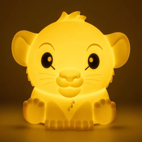 Disney Squishy Glo Silicon Lámpa The Lion King Simba 15 cm