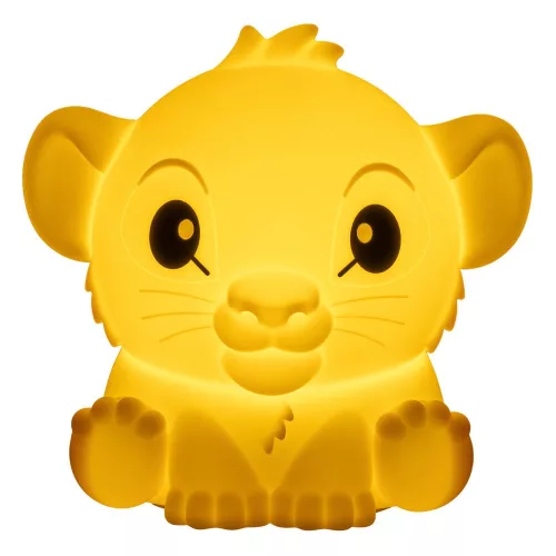 Disney Squishy Glo Silicon Lámpa The Lion King Simba 15 cm