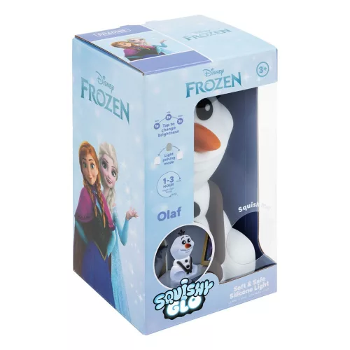 Frozen Squishy Glo Silicon Lámpa Olaf 15 cm