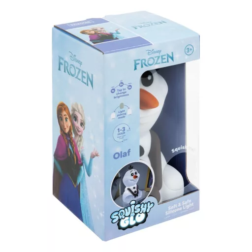 Frozen Squishy Glo Silicon Lámpa Olaf 15 cm