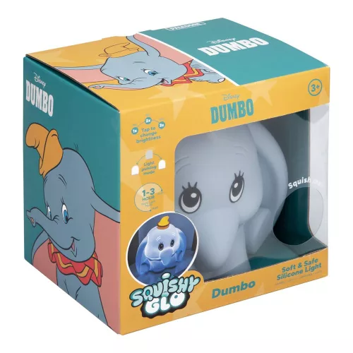 Disney Squishy Glo Silicon Light Dumbo