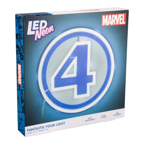 Fantastic Four LED Wall Lamp Light Logo Neon
