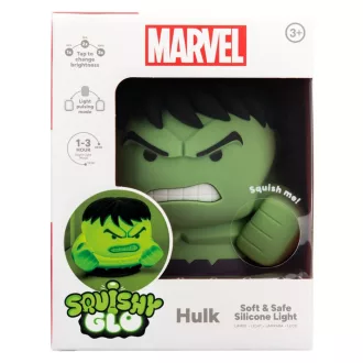   Marvel Universe SquishyGlo Silicon Light Hulk Rechargeable 15 cm