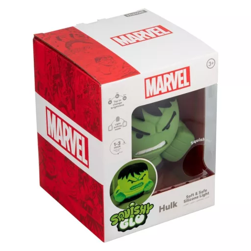 Marvel Universe SquishyGlo Silicon Light Hulk Rechargeable 15 cm