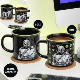   Star Wars: The Mandalorian Heat Change Mug Mandalorian and Grogu