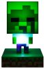 Minecraft 3D Icon Lámpa Zombie