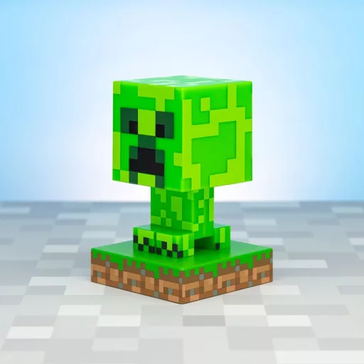 Minecraft Icons Lámpa Creeper 11 cm