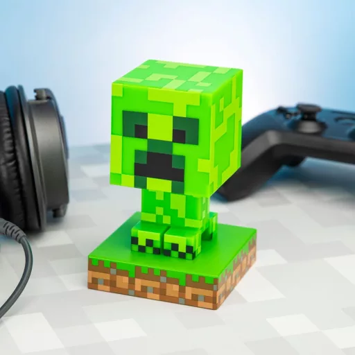 Minecraft Icons Lámpa Creeper 11 cm