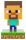 Minecraft 3D Icon Lámpa Steve