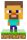 Minecraft 3D Icon Lámpa Steve