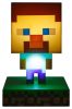 Minecraft 3D Icon Lámpa Steve