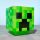 Minecraft Lámpa Creeper