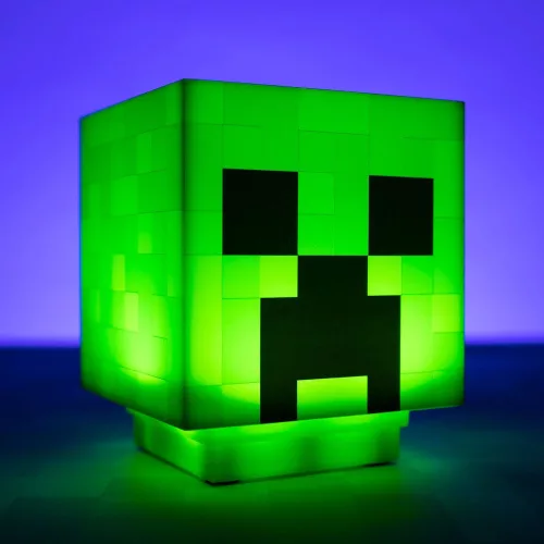 Minecraft Lámpa Creeper