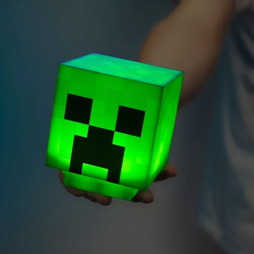 Minecraft Lámpa Creeper