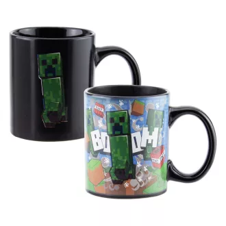 Minecraft Hőre Változó Bögre Creeper