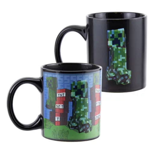 Minecraft Hőre Változó Bögre Creeper