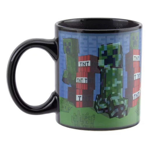 Minecraft Hőre Változó Bögre Creeper