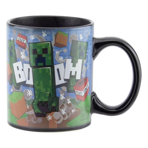 Minecraft Hőre Változó Bögre Creeper