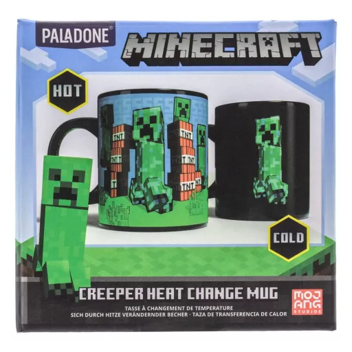 Minecraft Hőre Változó Bögre Creeper