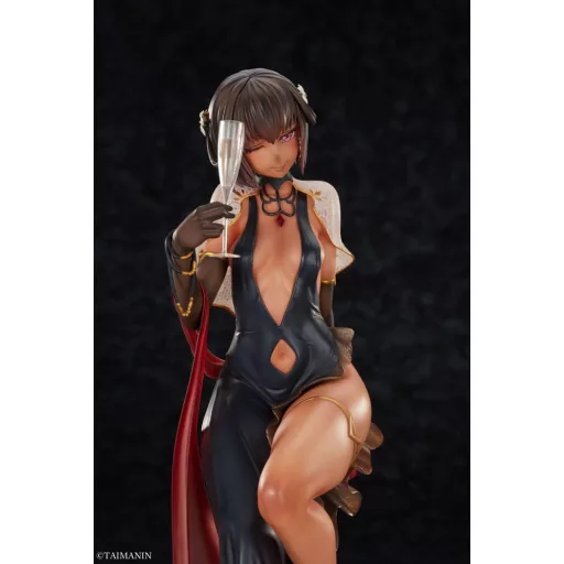 Taimanin RPGX Statue 1/6 Adult Yukikaze Night Party Dress Ver. 26 cm