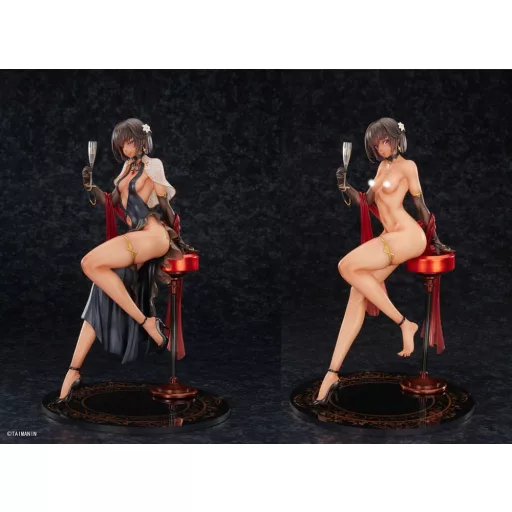 Taimanin RPGX Statue 1/6 Adult Yukikaze Night Party Dress Ver. 26 cm