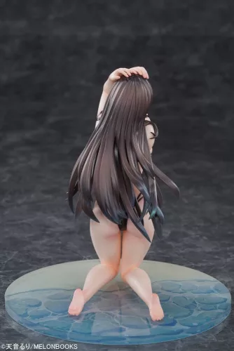 Original Character PVC Figure 1/6 Ruri Amane Illustration - Swimsuit Sugata no Mimi-san 17 cm
