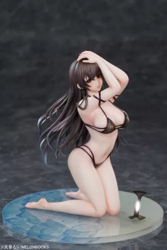 Original Character PVC Figure 1/6 Ruri Amane Illustration - Swimsuit Sugata no Mimi-san 17 cm