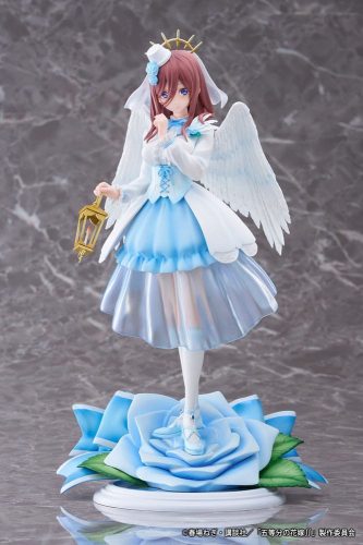 The Quintessential Quintuplets PVC Szobor 1/7 Miku Nakano: Angel Ver. 27 cm