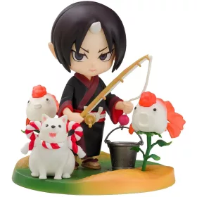   Hozuki no Reitetsu Hakotoniwa PVC Statue Hozuki & Shiro 11 cm