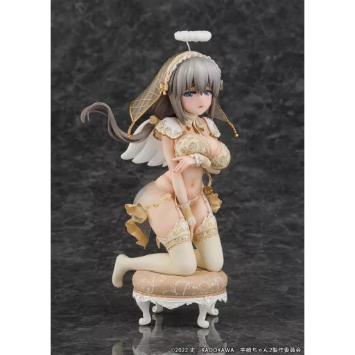 Uzaki-chan Wants to Hang Out! PVC Statue 1/7 Tsuki Uzaki Angel Ver. 19 cm