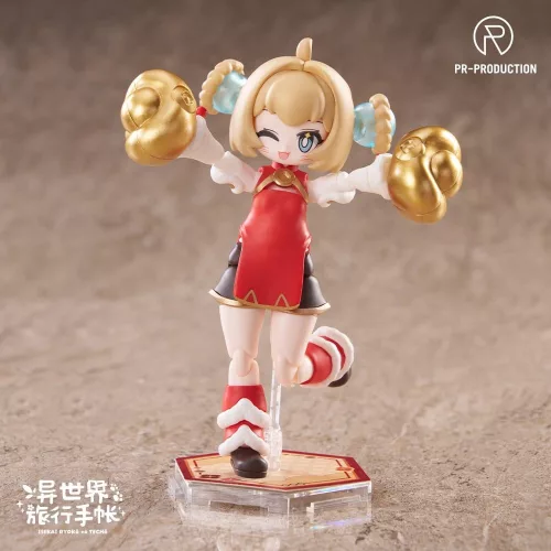 Isekai Ryoko no Techo Plastic Model Kit SP01 New Warrior Lennie Brown New Year Ver. 14 cm