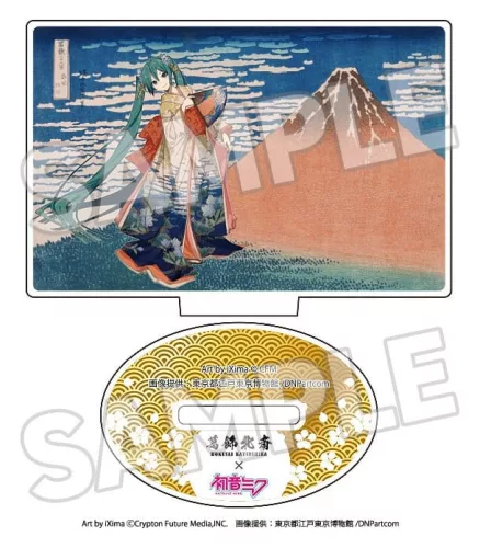 Katsushika Hokusai x Hatsune Miku Acrylic Figure 5 cm Blind Box Assortment (8)