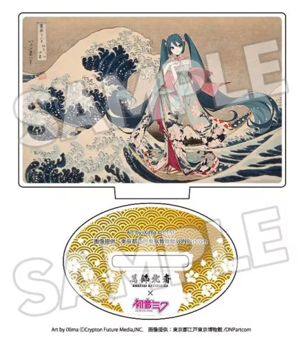 Katsushika Hokusai x Hatsune Miku Acrylic Figure 5 cm Blind Box Assortment (8)