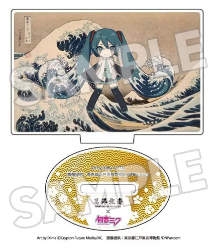 Katsushika Hokusai x Hatsune Miku Acrylic Figure 5 cm Blind Box Assortment (8)