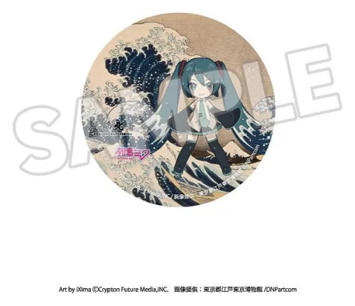 Katsushika Hokusai x Hatsune Miku Pins 6 cm Blind Box Assortment (8)