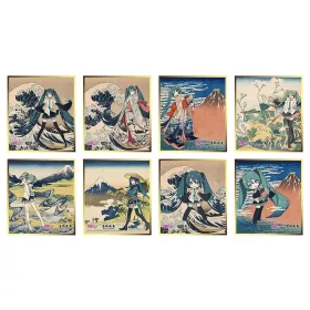   Hatsune Miku x Katsushika Hokusai iXima Shikishi Blind Box Assortment (8)