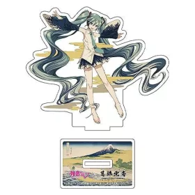   Hatsune Miku x Katsushika Hokusai iXima Die-Cut Acrylic Stand A Sketch of Tago Bay at Ejiri on the Tokaido 10 cm (5)