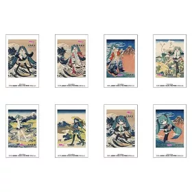   Hatsune Miku×Katsushika Hokusai iXima Instant Photo Card Blind Box Assortment (8)