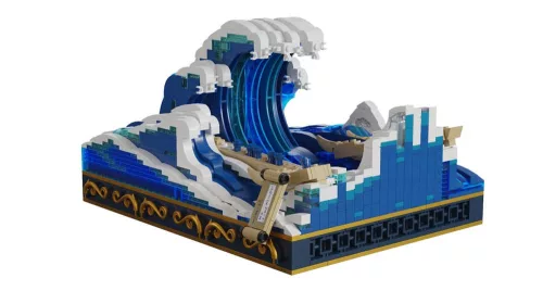 Pantasy Original Construction Set The Great Wave Of Kanagawa