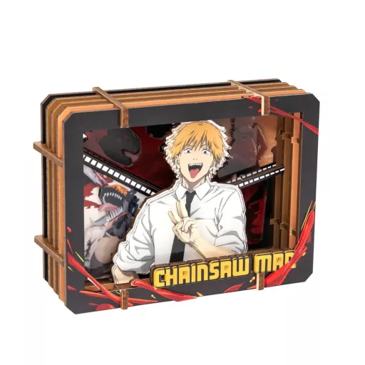Chainsaw Man Model Kit Wooden Gallery (S) Denji