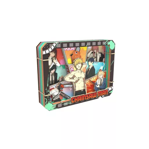 Chainsaw Man Model Kit Wooden Gallery (L) Charaters United