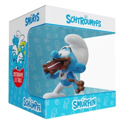 The Smurfs Statue Greedy Smurf 10 cm