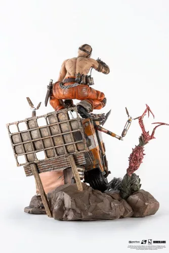 Borderlands 3 Statue 1/6 Psycho & Claptrap Diorama 40 cm
